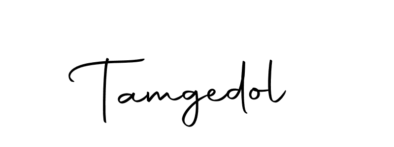 if you are searching for the best signature style for your name Tamgedol. so please give up your signature search. here we have designed multiple signature styles  using Autography-DOLnW. Tamgedol signature style 10 images and pictures png