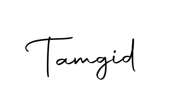 How to make Tamgid signature? Autography-DOLnW is a professional autograph style. Create handwritten signature for Tamgid name. Tamgid signature style 10 images and pictures png