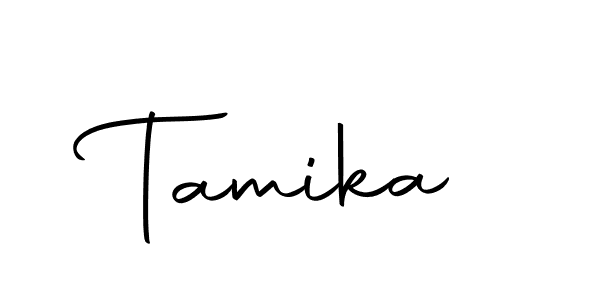 Make a beautiful signature design for name Tamika. Use this online signature maker to create a handwritten signature for free. Tamika signature style 10 images and pictures png