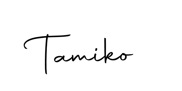 if you are searching for the best signature style for your name Tamiko. so please give up your signature search. here we have designed multiple signature styles  using Autography-DOLnW. Tamiko signature style 10 images and pictures png