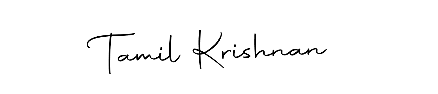 How to make Tamil Krishnan signature? Autography-DOLnW is a professional autograph style. Create handwritten signature for Tamil Krishnan name. Tamil Krishnan signature style 10 images and pictures png
