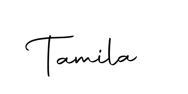 Autography-DOLnW is a professional signature style that is perfect for those who want to add a touch of class to their signature. It is also a great choice for those who want to make their signature more unique. Get Tamila name to fancy signature for free. Tamila signature style 10 images and pictures png