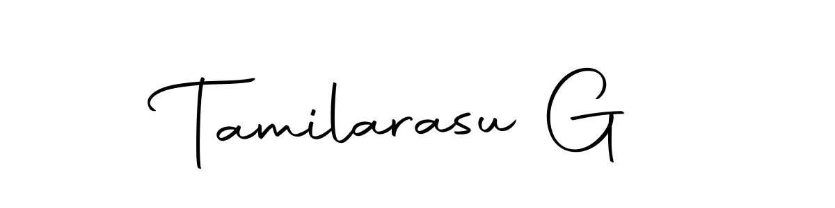 Make a short Tamilarasu G signature style. Manage your documents anywhere anytime using Autography-DOLnW. Create and add eSignatures, submit forms, share and send files easily. Tamilarasu G signature style 10 images and pictures png