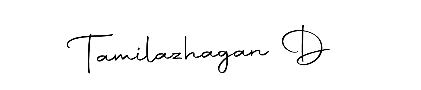 Tamilazhagan D stylish signature style. Best Handwritten Sign (Autography-DOLnW) for my name. Handwritten Signature Collection Ideas for my name Tamilazhagan D. Tamilazhagan D signature style 10 images and pictures png