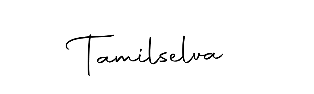 if you are searching for the best signature style for your name Tamilselva. so please give up your signature search. here we have designed multiple signature styles  using Autography-DOLnW. Tamilselva signature style 10 images and pictures png