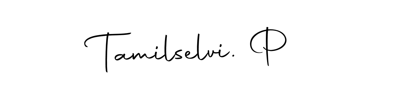 Make a beautiful signature design for name Tamilselvi. P. Use this online signature maker to create a handwritten signature for free. Tamilselvi. P signature style 10 images and pictures png