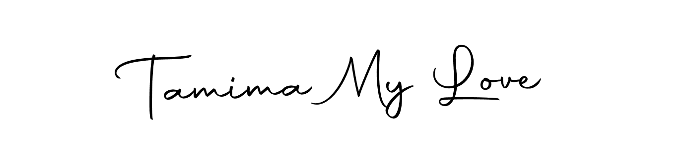Make a beautiful signature design for name Tamima My Love. Use this online signature maker to create a handwritten signature for free. Tamima My Love signature style 10 images and pictures png