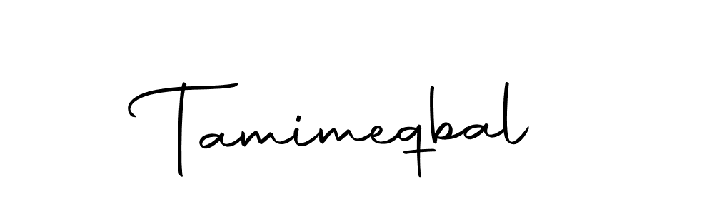 Design your own signature with our free online signature maker. With this signature software, you can create a handwritten (Autography-DOLnW) signature for name Tamimeqbal. Tamimeqbal signature style 10 images and pictures png