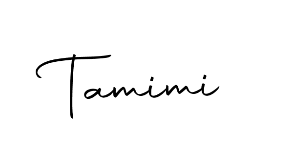 Use a signature maker to create a handwritten signature online. With this signature software, you can design (Autography-DOLnW) your own signature for name Tamimi. Tamimi signature style 10 images and pictures png