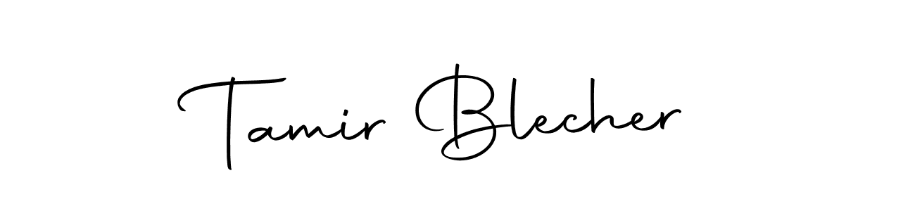 Use a signature maker to create a handwritten signature online. With this signature software, you can design (Autography-DOLnW) your own signature for name Tamir Blecher. Tamir Blecher signature style 10 images and pictures png