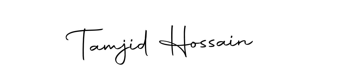 Similarly Autography-DOLnW is the best handwritten signature design. Signature creator online .You can use it as an online autograph creator for name Tamjid Hossain. Tamjid Hossain signature style 10 images and pictures png