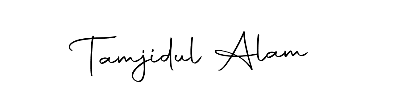 Design your own signature with our free online signature maker. With this signature software, you can create a handwritten (Autography-DOLnW) signature for name Tamjidul Alam. Tamjidul Alam signature style 10 images and pictures png