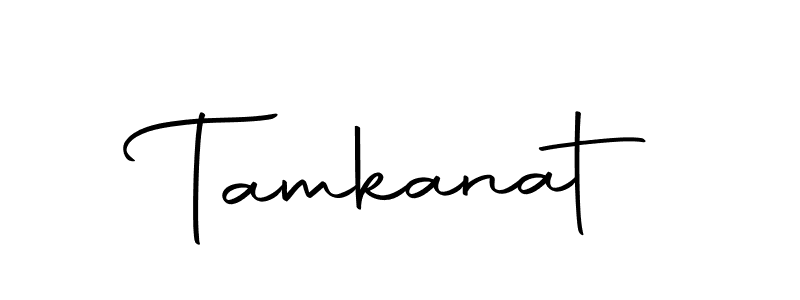 Design your own signature with our free online signature maker. With this signature software, you can create a handwritten (Autography-DOLnW) signature for name Tamkanat. Tamkanat signature style 10 images and pictures png