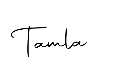 Create a beautiful signature design for name Tamla. With this signature (Autography-DOLnW) fonts, you can make a handwritten signature for free. Tamla signature style 10 images and pictures png