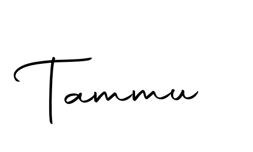 How to make Tammu signature? Autography-DOLnW is a professional autograph style. Create handwritten signature for Tammu name. Tammu signature style 10 images and pictures png