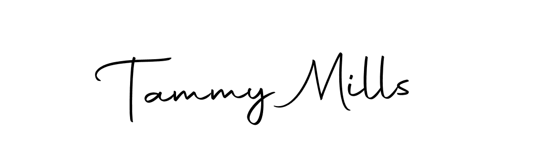 Also we have Tammy Mills name is the best signature style. Create professional handwritten signature collection using Autography-DOLnW autograph style. Tammy Mills signature style 10 images and pictures png