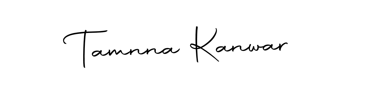 Autography-DOLnW is a professional signature style that is perfect for those who want to add a touch of class to their signature. It is also a great choice for those who want to make their signature more unique. Get Tamnna Kanwar name to fancy signature for free. Tamnna Kanwar signature style 10 images and pictures png