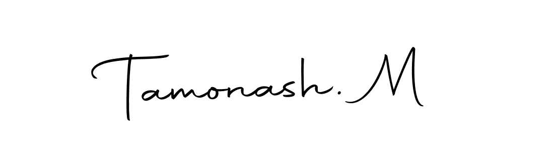 How to Draw Tamonash. M signature style? Autography-DOLnW is a latest design signature styles for name Tamonash. M. Tamonash. M signature style 10 images and pictures png