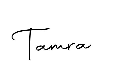 Use a signature maker to create a handwritten signature online. With this signature software, you can design (Autography-DOLnW) your own signature for name Tamra. Tamra signature style 10 images and pictures png