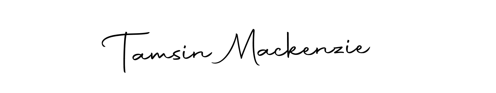 Make a beautiful signature design for name Tamsin Mackenzie. Use this online signature maker to create a handwritten signature for free. Tamsin Mackenzie signature style 10 images and pictures png
