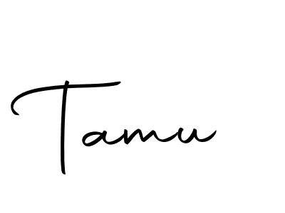 How to make Tamu name signature. Use Autography-DOLnW style for creating short signs online. This is the latest handwritten sign. Tamu signature style 10 images and pictures png