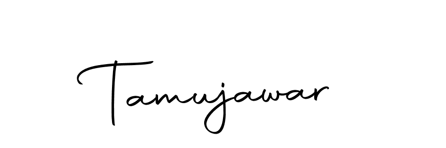 You should practise on your own different ways (Autography-DOLnW) to write your name (Tamujawar) in signature. don't let someone else do it for you. Tamujawar signature style 10 images and pictures png