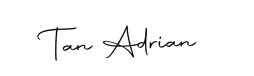 Make a beautiful signature design for name Tan Adrian. Use this online signature maker to create a handwritten signature for free. Tan Adrian signature style 10 images and pictures png
