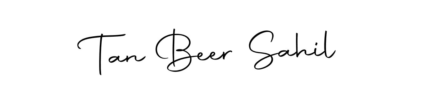 Make a beautiful signature design for name Tan Beer Sahil. With this signature (Autography-DOLnW) style, you can create a handwritten signature for free. Tan Beer Sahil signature style 10 images and pictures png