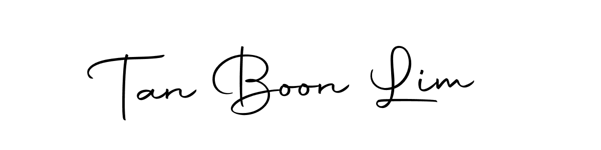 You should practise on your own different ways (Autography-DOLnW) to write your name (Tan Boon Lim) in signature. don't let someone else do it for you. Tan Boon Lim signature style 10 images and pictures png