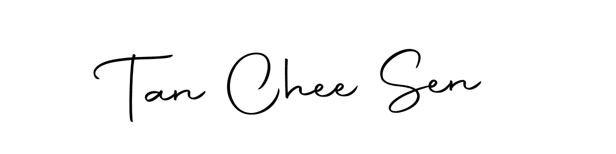 Create a beautiful signature design for name Tan Chee Sen. With this signature (Autography-DOLnW) fonts, you can make a handwritten signature for free. Tan Chee Sen signature style 10 images and pictures png