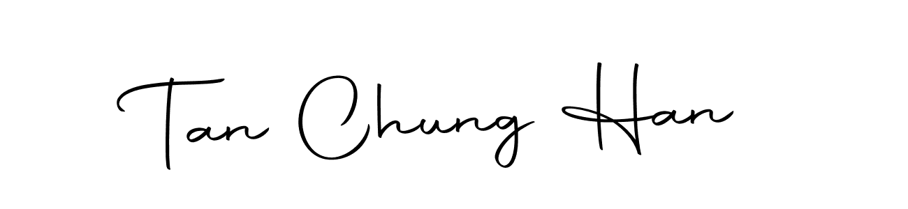 Make a beautiful signature design for name Tan Chung Han. With this signature (Autography-DOLnW) style, you can create a handwritten signature for free. Tan Chung Han signature style 10 images and pictures png