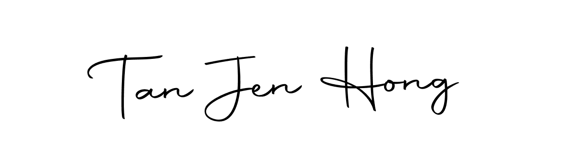 The best way (Autography-DOLnW) to make a short signature is to pick only two or three words in your name. The name Tan Jen Hong include a total of six letters. For converting this name. Tan Jen Hong signature style 10 images and pictures png
