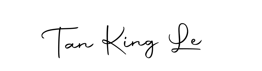 Also we have Tan King Le name is the best signature style. Create professional handwritten signature collection using Autography-DOLnW autograph style. Tan King Le signature style 10 images and pictures png