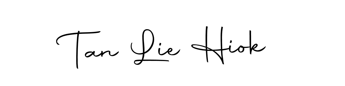 Create a beautiful signature design for name Tan Lie Hiok. With this signature (Autography-DOLnW) fonts, you can make a handwritten signature for free. Tan Lie Hiok signature style 10 images and pictures png