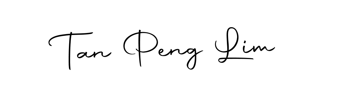 You should practise on your own different ways (Autography-DOLnW) to write your name (Tan Peng Lim) in signature. don't let someone else do it for you. Tan Peng Lim signature style 10 images and pictures png