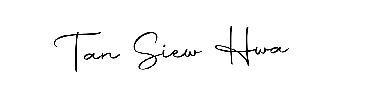 Make a beautiful signature design for name Tan Siew Hwa. Use this online signature maker to create a handwritten signature for free. Tan Siew Hwa signature style 10 images and pictures png