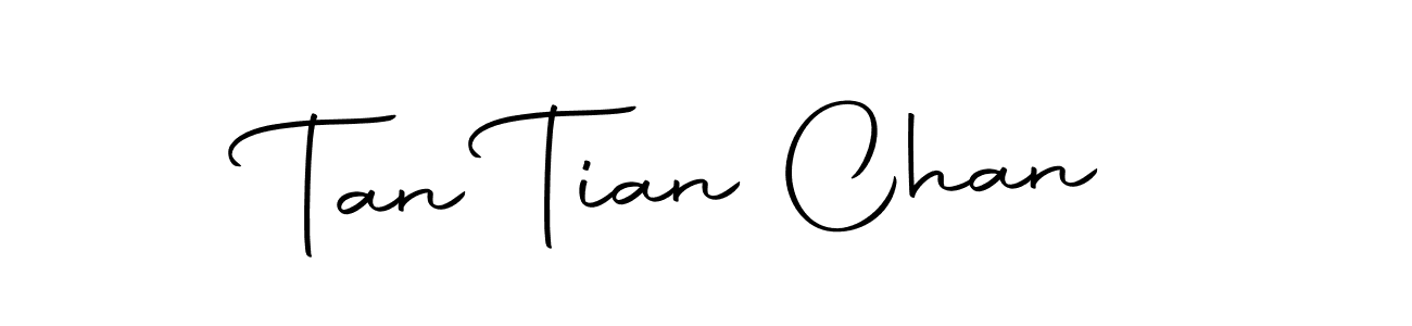 Design your own signature with our free online signature maker. With this signature software, you can create a handwritten (Autography-DOLnW) signature for name Tan Tian Chan. Tan Tian Chan signature style 10 images and pictures png