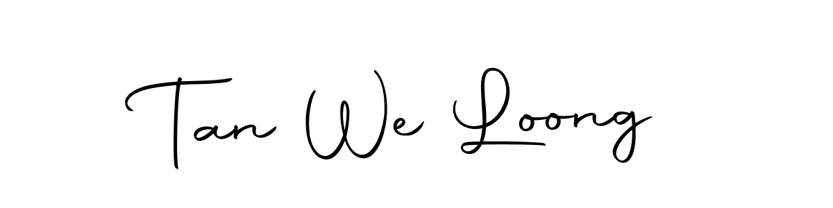 Autography-DOLnW is a professional signature style that is perfect for those who want to add a touch of class to their signature. It is also a great choice for those who want to make their signature more unique. Get Tan We Loong name to fancy signature for free. Tan We Loong signature style 10 images and pictures png