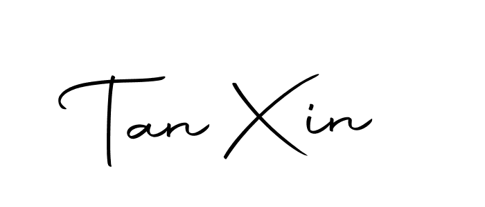 Tan Xin stylish signature style. Best Handwritten Sign (Autography-DOLnW) for my name. Handwritten Signature Collection Ideas for my name Tan Xin. Tan Xin signature style 10 images and pictures png