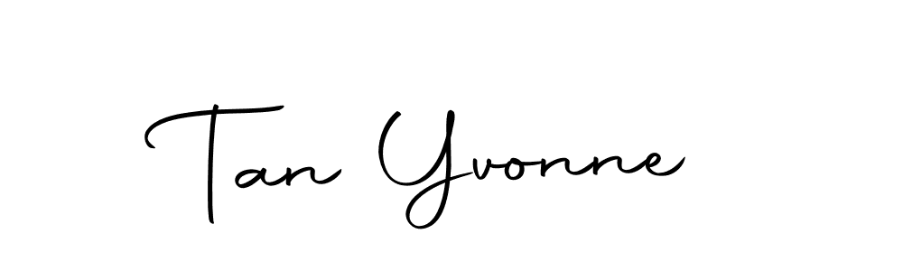 Design your own signature with our free online signature maker. With this signature software, you can create a handwritten (Autography-DOLnW) signature for name Tan Yvonne. Tan Yvonne signature style 10 images and pictures png