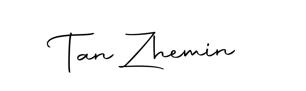 Design your own signature with our free online signature maker. With this signature software, you can create a handwritten (Autography-DOLnW) signature for name Tan Zhemin. Tan Zhemin signature style 10 images and pictures png