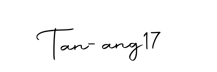 Autography-DOLnW is a professional signature style that is perfect for those who want to add a touch of class to their signature. It is also a great choice for those who want to make their signature more unique. Get Tan-ang17 name to fancy signature for free. Tan-ang17 signature style 10 images and pictures png