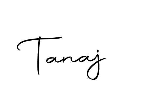 Create a beautiful signature design for name Tanaj. With this signature (Autography-DOLnW) fonts, you can make a handwritten signature for free. Tanaj signature style 10 images and pictures png