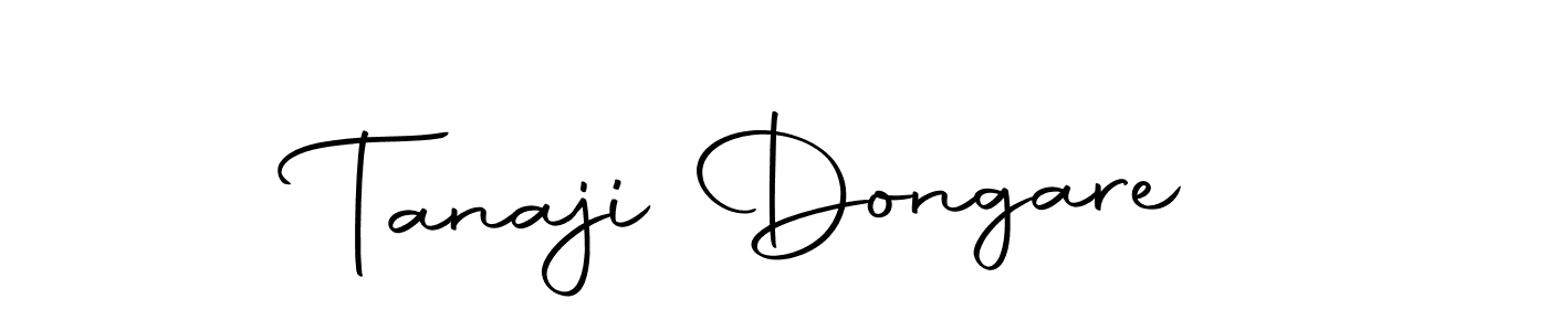How to make Tanaji Dongare signature? Autography-DOLnW is a professional autograph style. Create handwritten signature for Tanaji Dongare name. Tanaji Dongare signature style 10 images and pictures png