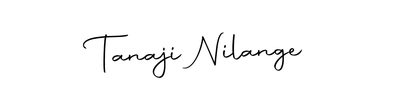 Similarly Autography-DOLnW is the best handwritten signature design. Signature creator online .You can use it as an online autograph creator for name Tanaji Nilange. Tanaji Nilange signature style 10 images and pictures png