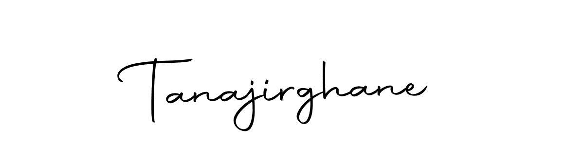 Design your own signature with our free online signature maker. With this signature software, you can create a handwritten (Autography-DOLnW) signature for name Tanajirghane. Tanajirghane signature style 10 images and pictures png