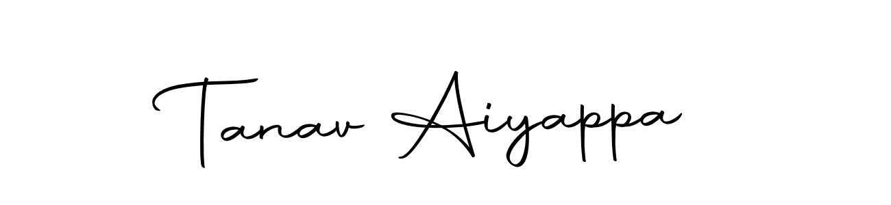 Autography-DOLnW is a professional signature style that is perfect for those who want to add a touch of class to their signature. It is also a great choice for those who want to make their signature more unique. Get Tanav Aiyappa name to fancy signature for free. Tanav Aiyappa signature style 10 images and pictures png