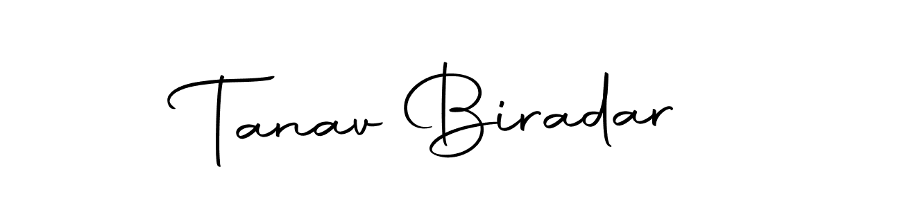How to make Tanav Biradar signature? Autography-DOLnW is a professional autograph style. Create handwritten signature for Tanav Biradar name. Tanav Biradar signature style 10 images and pictures png