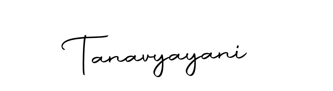 Make a beautiful signature design for name Tanavyayani. Use this online signature maker to create a handwritten signature for free. Tanavyayani signature style 10 images and pictures png