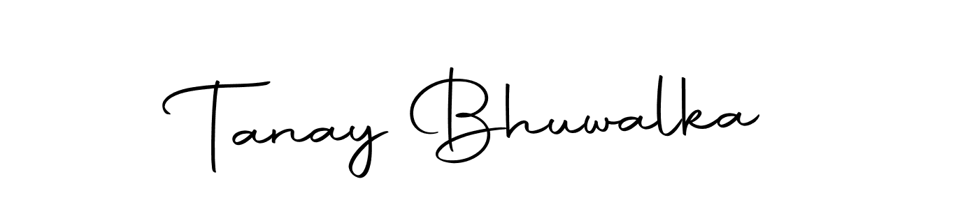 Make a short Tanay Bhuwalka signature style. Manage your documents anywhere anytime using Autography-DOLnW. Create and add eSignatures, submit forms, share and send files easily. Tanay Bhuwalka signature style 10 images and pictures png